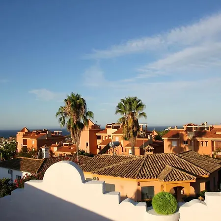 Rooftop - Chalet En Cabo Pino Con Vistas Al Mar, Jardines Y Piscina
